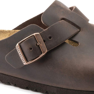 BOSTON OILED LEATHER NARROW FIT HABANA - Sandali Uomo / Donna Marroni 860133 HBN BIRKENSTOCK 