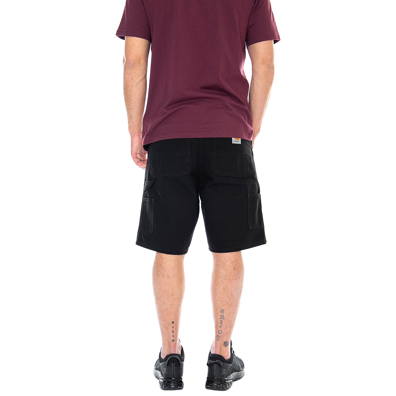 SINGLE KNEE SHORT BLACK - Bermuda Uomo Neri I027942 8902 CARHARTT WIP 