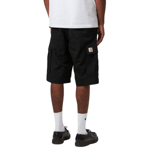 REGULAR CARGO SHORT BLACK - Bermuda Uomo Neri I028246 8902 CARHARTT WIP 
