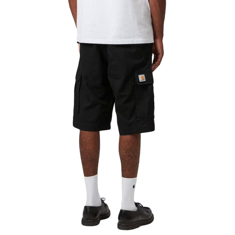 REGULAR CARGO SHORT BLACK - Bermuda Uomo Neri I028246 8902 CARHARTT WIP 