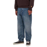 NEWEL PANT BLUE, DARK USED WASH - Pantalones Denim Jeans Hombre Azul Hombre CARHARTT WIP