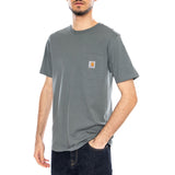 S/S Pocket T-Shirt Velvet Green - Camiseta Cuello Redondo Hombre Verde CARHARTT WIP