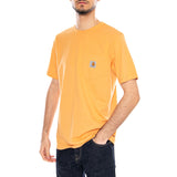 S/S Pocket T-Shirt Gentle Orange - Camiseta Cuello Redondo Hombre Naranja CARHARTT WIP