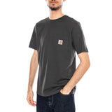 S/S Pocket T-Shirt Oxide Green - Camiseta Cuello Redondo Hombre Verde Hombre CARHARTT WIP