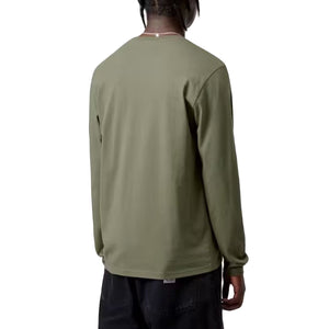 L/S POCKET T-SHIRT LEAF - Maglietta Girocollo Maniche Lunghe Uomo Verde I030437 11XX CARHARTT WIP 