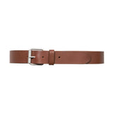 Script Belt - Cinturón de Piel Marrón  ACCESORIOS CARHARTT WIP