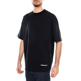S/S Link Script T-Shirt Black / White - Camiseta Cuello Redondo Hombre Negro Hombre CARHARTT WIP
