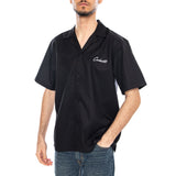Camisa S/S Delray Black - Camisa Manga Corta Hombre Negra Hombre CARHARTT WIP