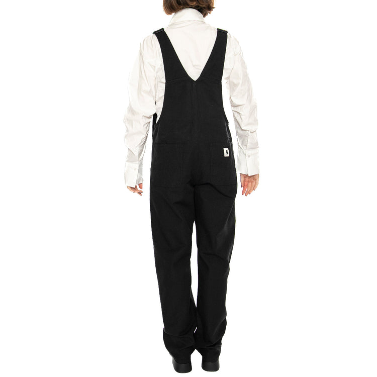 W' BIB OVERALL STRAIGHT BLACK - Salopette Donna Nera I032965 8902 CARHARTT WIP 