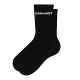 W' LINK SOCKS BLACK - Calcetines Negros Mujer ACCESORIOS CARHARTT WIP