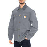 Michigan Coat Cozy Blue / Cozy Blue - Chaqueta con Botones Hombre Azul Hombre CARHARTT WIP