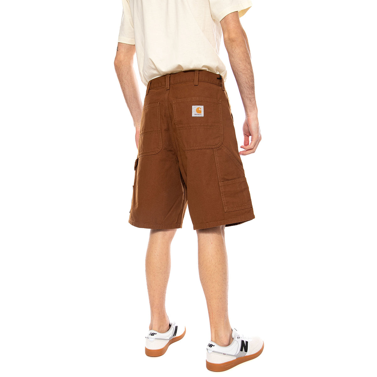 Double Knee Short Hamilton Brown - Bermuda Uomo Marroni I034793 HZ02 CARHARTT WIP 