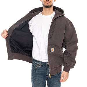 OG Active Jacket Shale - Giacca con Cappuccio Uomo Marrone I034820 3IS4O CARHARTT WIP 