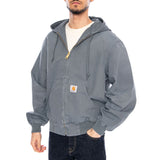OG Active Jacket Cozy Blue - Chaqueta con Capucha y Cremallera Hombre Azul Hombre CARHARTT WIP