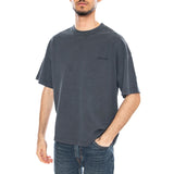 S/S Benton T-Shirt Carbon - Camiseta Cuello Redondo Hombre Negro CARHARTT WIP