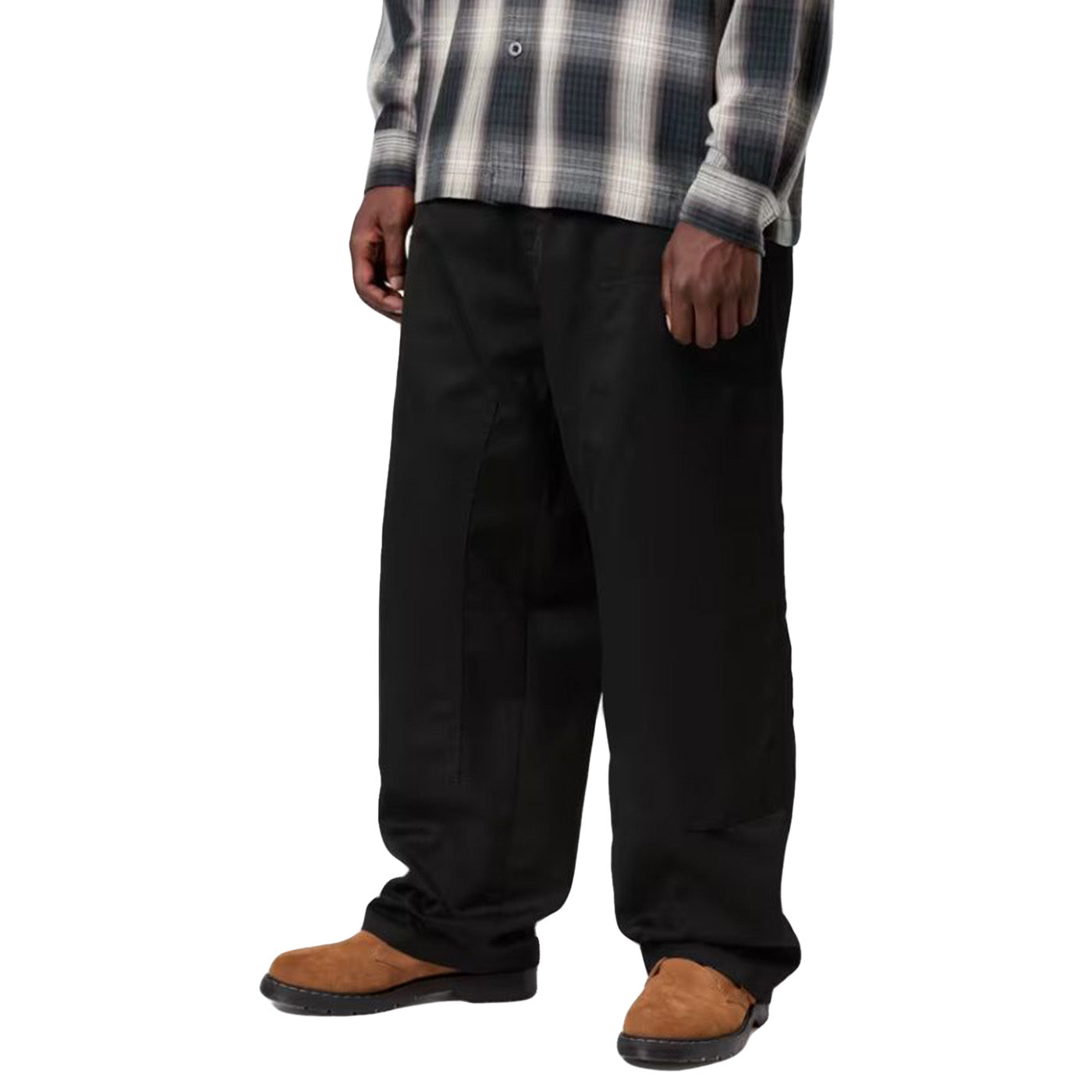BRADY DOUBLE KNEE CHINO PANT - Pantaloni Uomo Neri I036093 8902 CARHARTT WIP 
