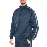 Bolar Sweat Jacket Blue River / Mirror - Giacca con Zip Hombre Azul CARHARTT WIP