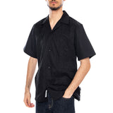 S/S Signet Shirt Black - Camisa Manga Corta Hombre Negra CARHARTT WIP
