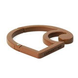 C-Logo Carabiner Brown - Portachiavi Marrone ACCESORIOS CARHARTT WIP