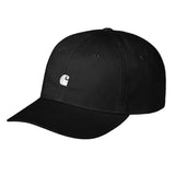Madison Logo Cap Black / White - Gorra Negra  ACCESORIOS CARHARTT WIP