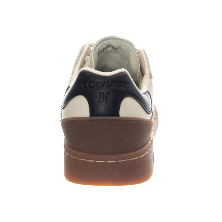 Goal Whs W White/Black - Scarpe Stringate Donna Bianche 7613172 WHS COOLWAY 