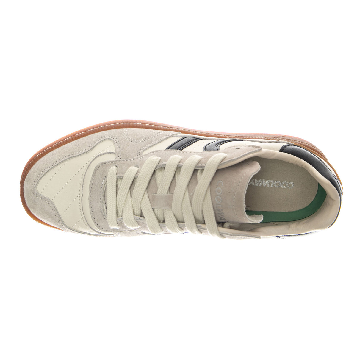 Goal Whs W White/Black - Scarpe Stringate Donna Bianche 7613172 WHS COOLWAY 
