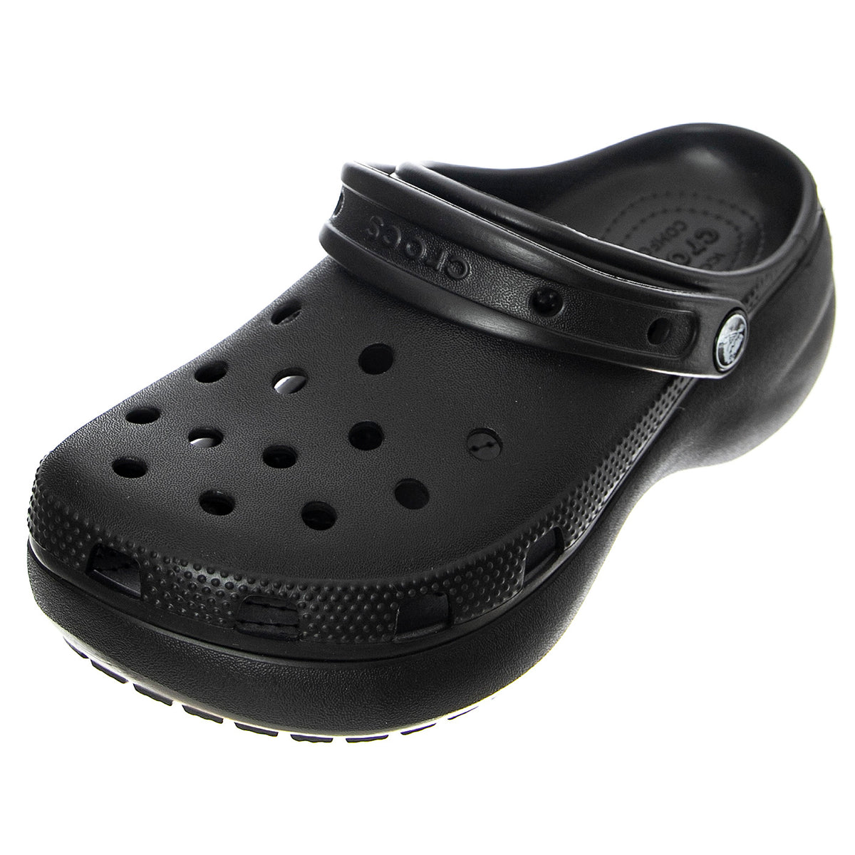 Classic Platform Clog Black - Sandali Donna Neri CR.206750 BLK CROCS 