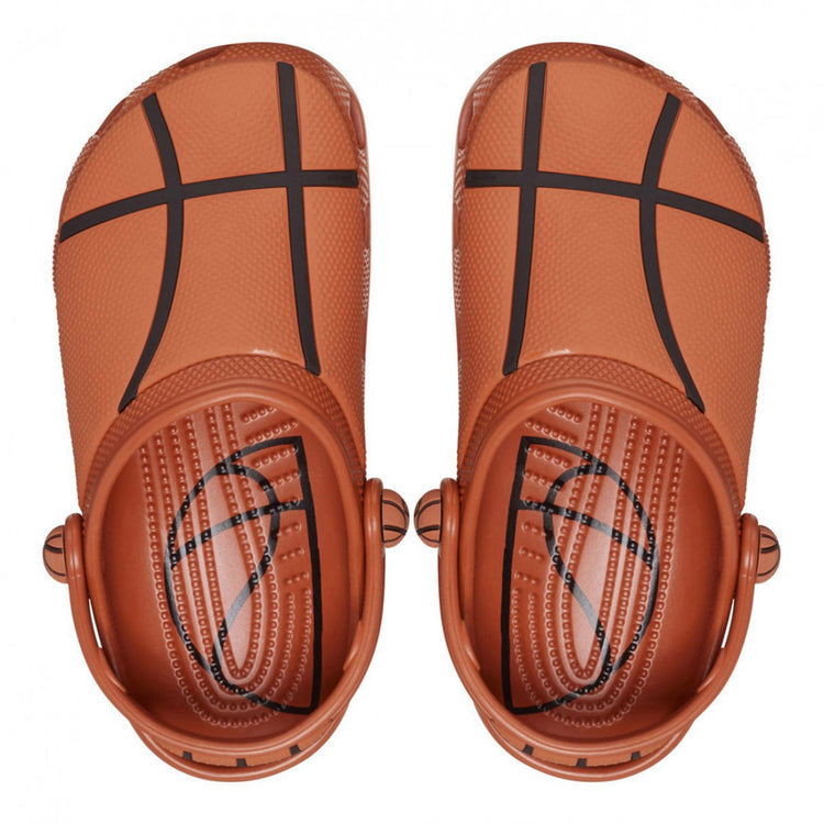 CLASSIC BASKETBALL CLOG K BROWN - Sandali Bambino Marroni CR.210156 SIEN CROCS 