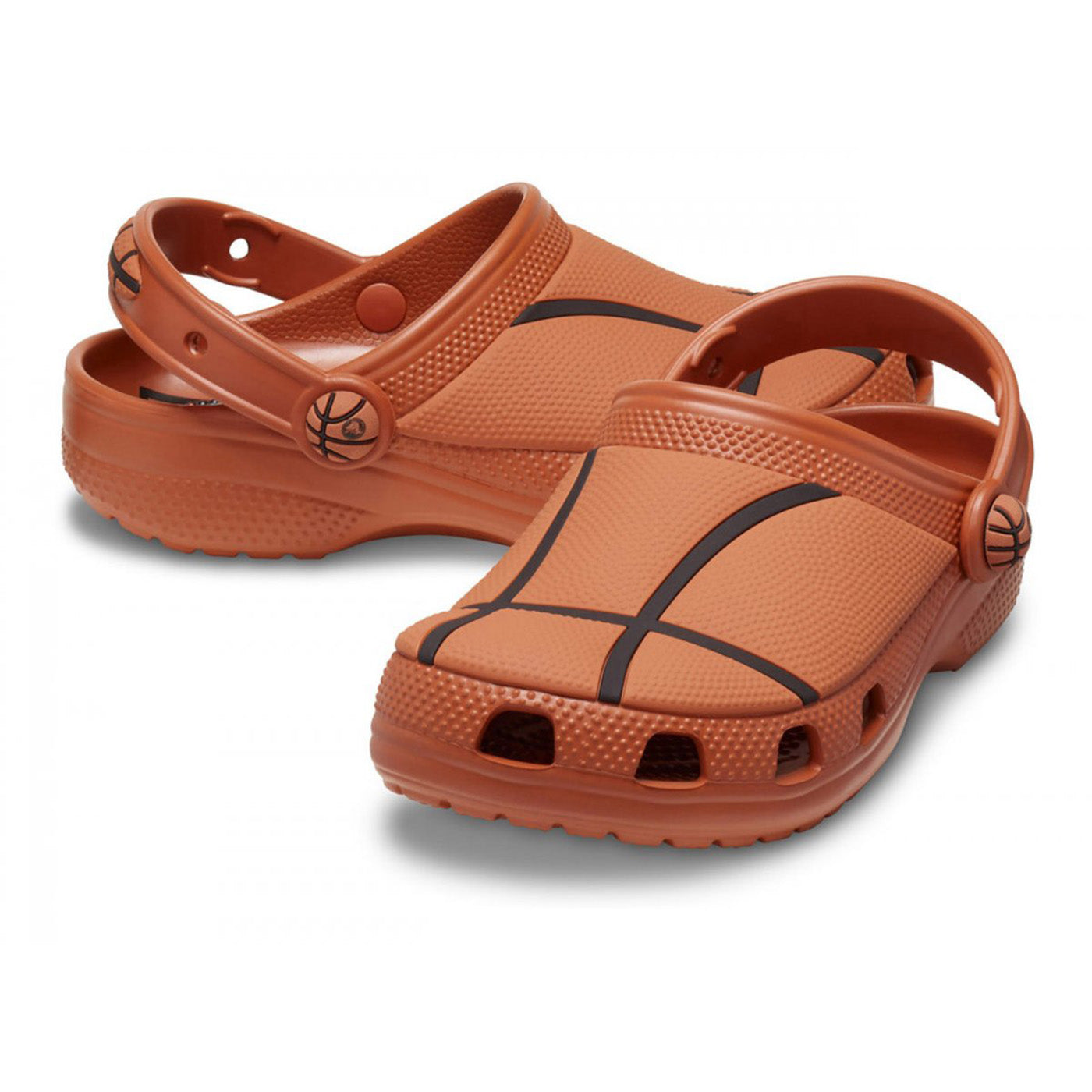 CLASSIC BASKETBALL CLOG K BROWN - Sandali Bambino Marroni CR.210156 SIEN CROCS 