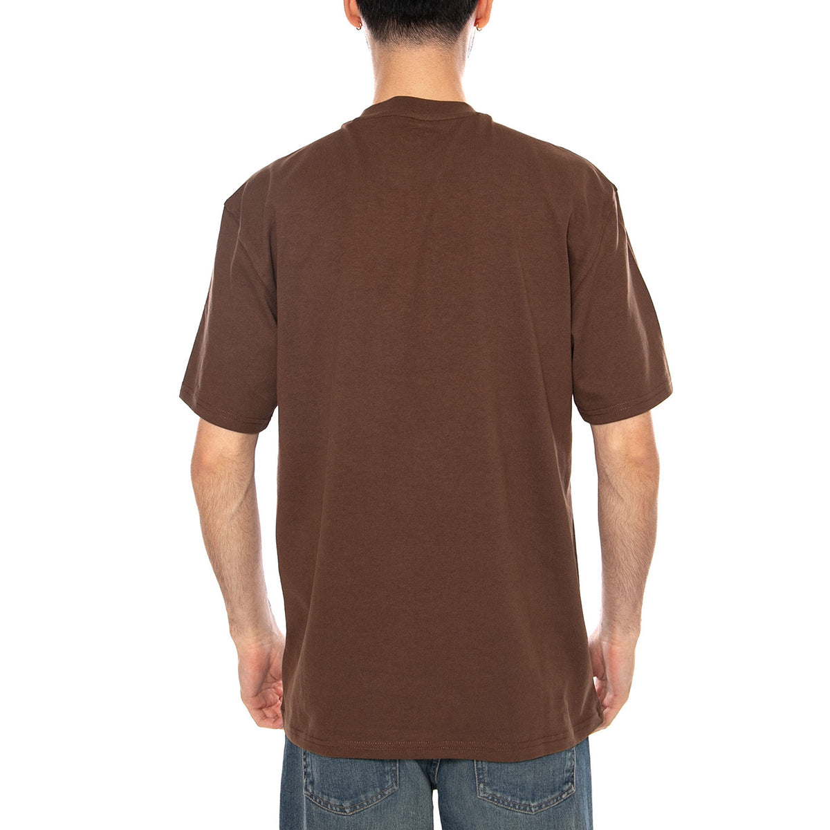 LURAY POCKET TEE SS TIMBER BROWN - Maglietta Girocollo Uomo Marrone DK0A4Y FC0TB1 DICKIES 