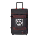 TRANSIT'R S KEITHHARING3EYE - Maleta con Ruedas Negra Colaboración con Keith Haring ACCESORIOS EASTPAK