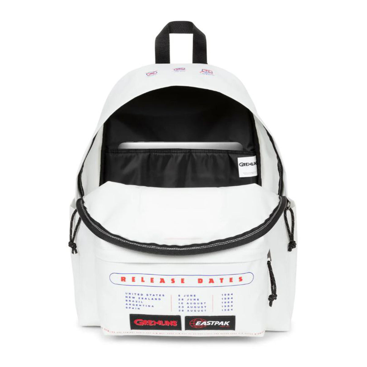 Herschel Day Pak'r - Zaino Gremlins Repeat Poster Bianco EK0A5BG4 5Y31 EASTPAK 