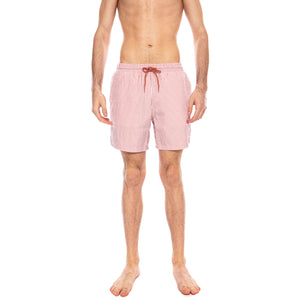 Colbert Seersucker Swim Coral Reef - Costume da Bagno Uomo Rosa F4SSE078 611 FARAH 