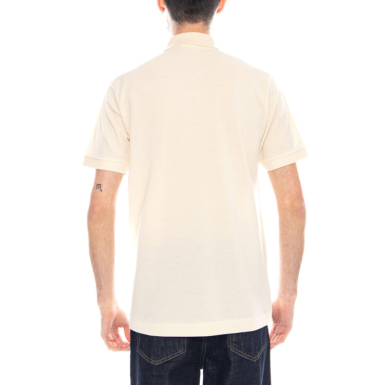 MAGLIETTA M/C - Polo Uomo Maniche Corte Bianca 1212 056 LACOSTE 