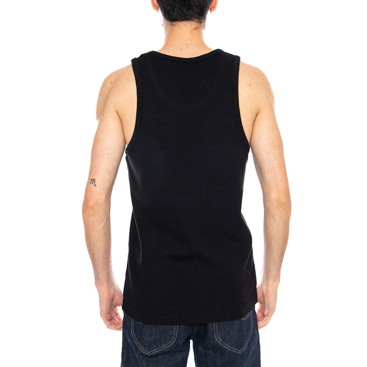 Ribbed Tank Black - Canotta Uomo Nera 112376486 BLK LEE 