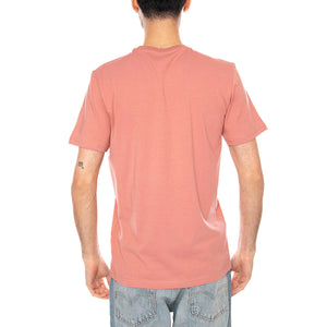 SS PATCH LOGO TEE MALLORY - Maglietta Girocollo Uomo Rosa 112376927 PNK LEE 