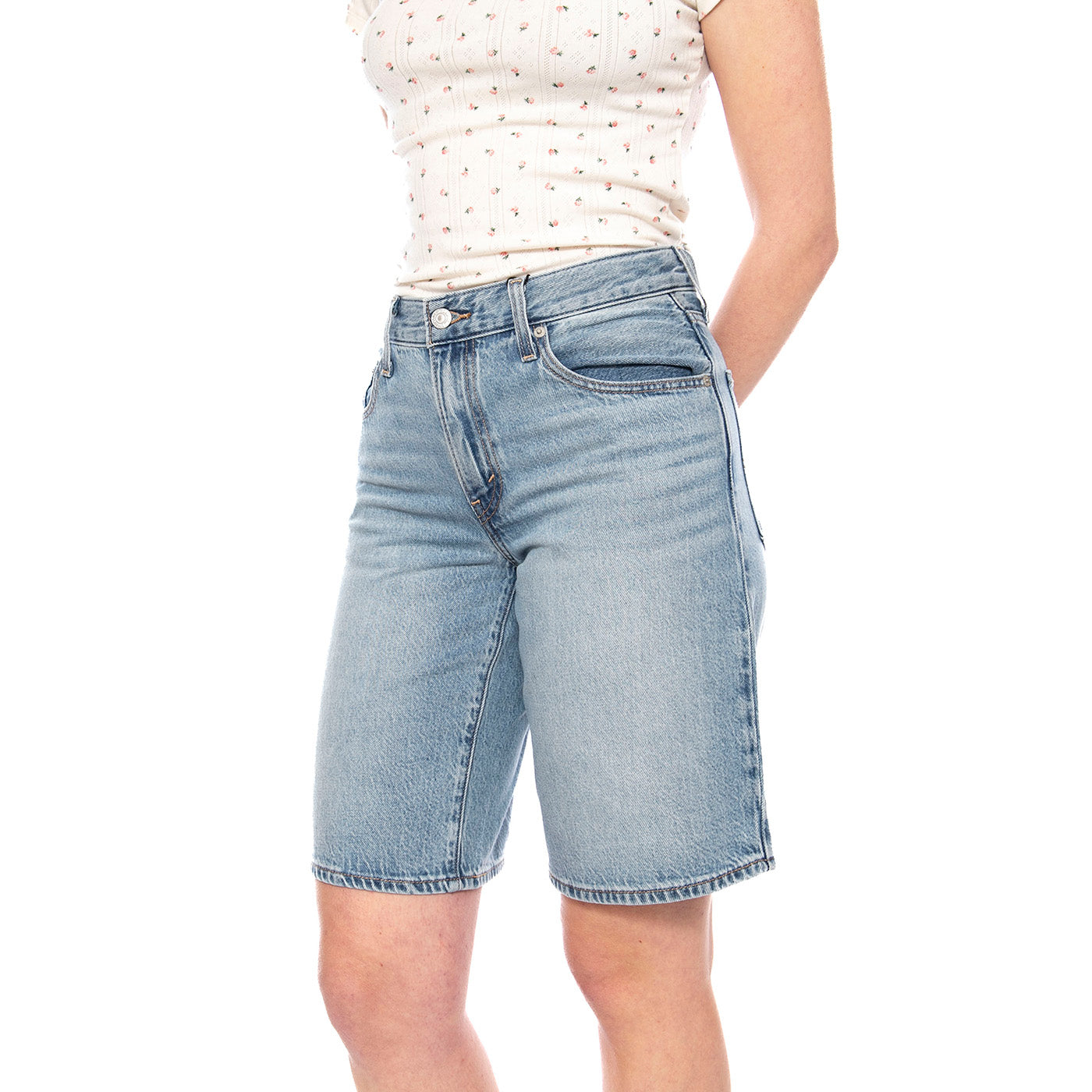Baggy Dad Jort - We Did It - Shorts Donna 000MJ 0017 LEVIS 