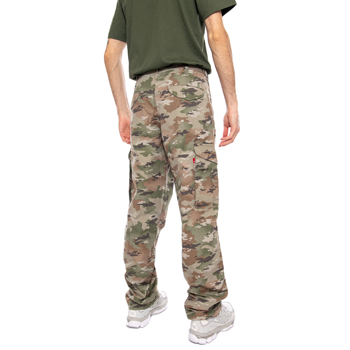 XX Cargo Baggy - Ombre Camo Soft Camo Ripstop Print - Pantaloni Uomo Camo 003KQ 0007 LEVIS 