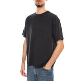 Boxy SS Tee - Garment Dye Jet Black - Camiseta Cuello Redondo Hombre Negra Hombre LEVIS