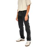 501 LEVI'S ORIGINAL CRASH COURSES BLACK - Jeans Hombre Negro Hombre LEVIS