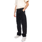Baggy Barrel - Forget Me Nots - Pantalones Denim Jeans Hombre Negros LEVIS