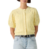 PAULINE CARDIGAN FRENCH VANILLA - Cardigan Mujer Amarillo Mujer LEVIS