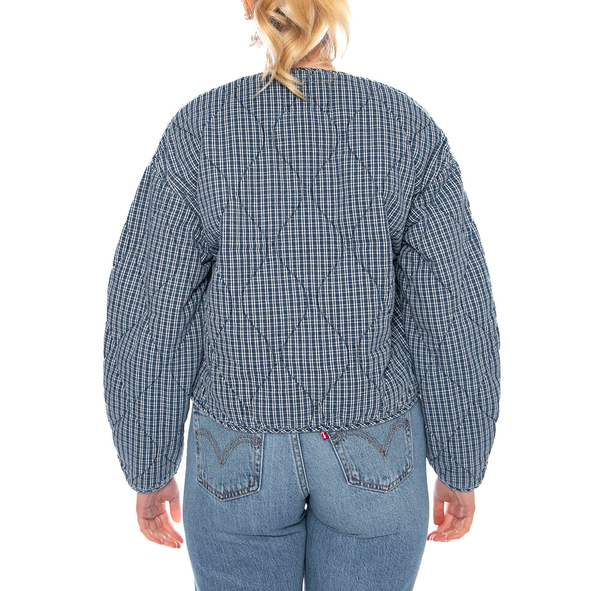 Rue Liner Jacket - Little Tiny Windows - Giacca Donna Medio Indigo Blu 005AU 0001 LEVIS 