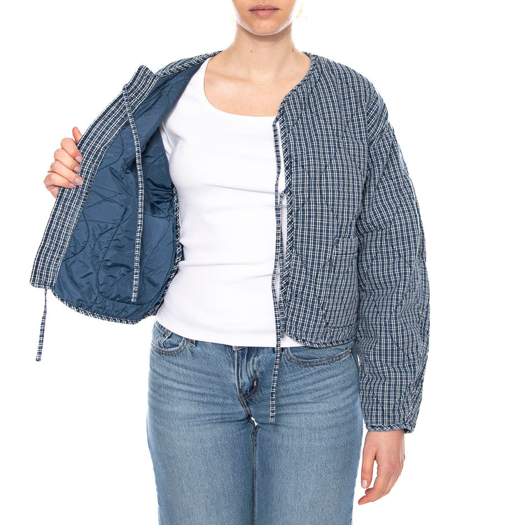 Rue Liner Jacket - Little Tiny Windows - Giacca Donna Medio Indigo Blu 005AU 0001 LEVIS 