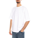 Heavyweight Loose Tee - Garment Dye Pumice Stone - Camiseta Cuello Redondo Hombre Blanca Hombre LEVIS