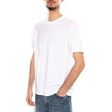 Softee - Vintage Khaki - Camiseta Cuello Redondo Hombre Blanca Hombre LEVIS