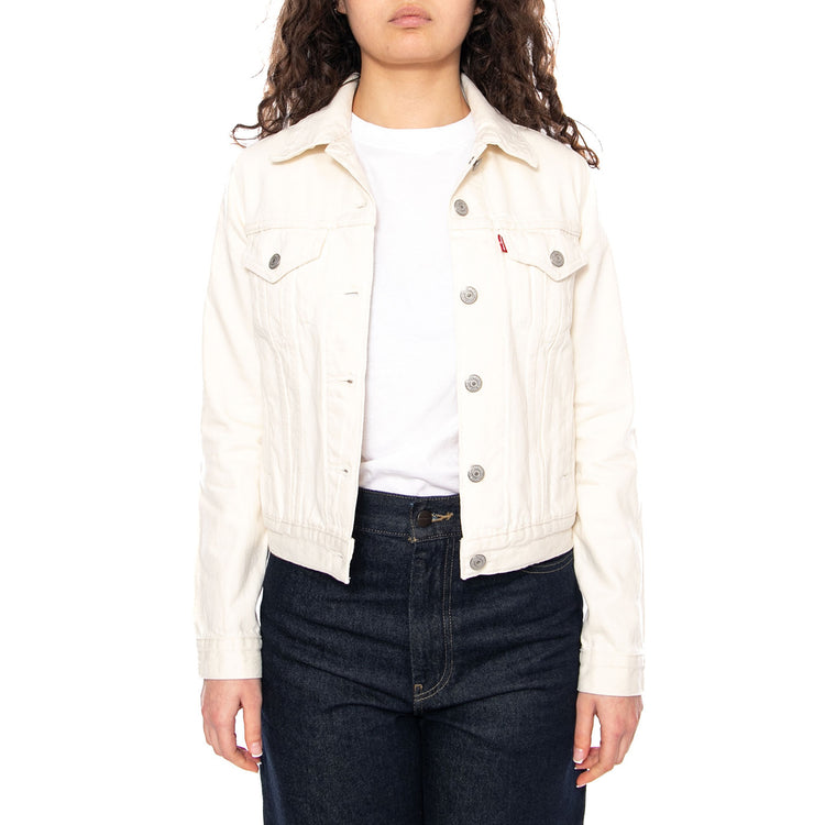 TRUCKER JACKET WHITE - Giacca Donna Bianca 29945  LEVIS 