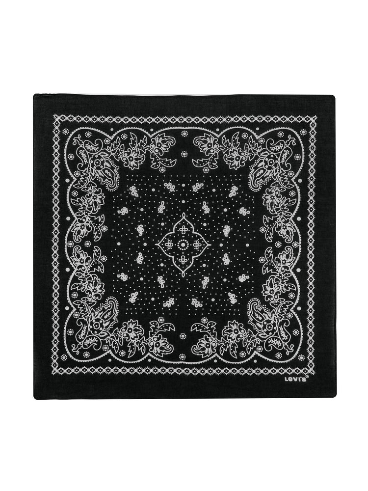 PAISLEY BANDANA CAVIAR BLACK - Bandana Nera 77138 0631 LEVIS 