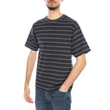 Red Tab Vintage Tee - Rheem Overdye Stripe Smoked Pearl Overdye Grey - Camiseta Cuello Redondo Hombre Multicolor Hombre LEVIS