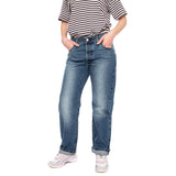 501® '90S - Work Yourself Selvedge Blue - Pantalones Denim Jeans Mujer Azul  Mujer LEVIS